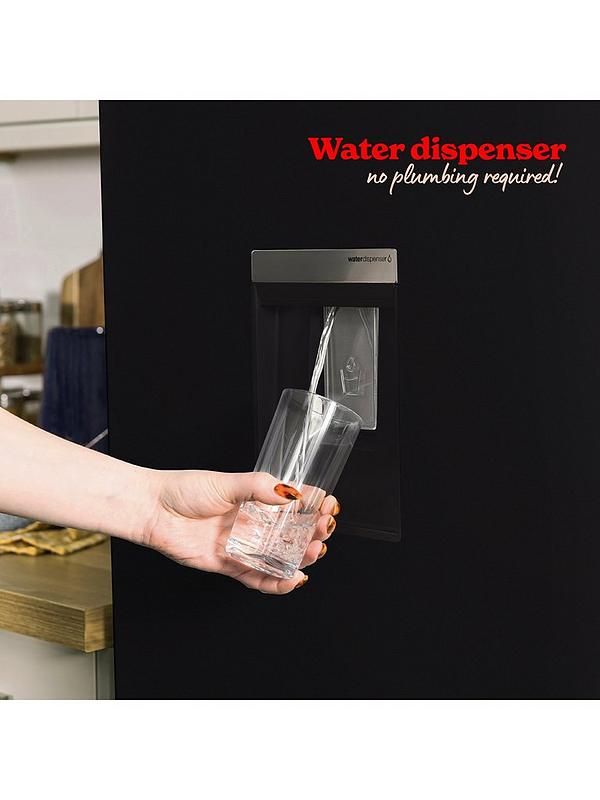 Russell Hobbs RH180FFFF551E1BWD 180X54CM Frost Free Fridge Freezer W/ Water Dispenser - Black - Image 6